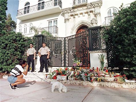 picture of gianni versace|fashion designer killed in miami.